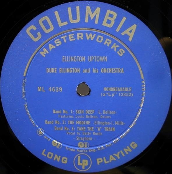 DUKE ELLINGTON / HARRY JAMES 軍放送用 SP盤 レコード
