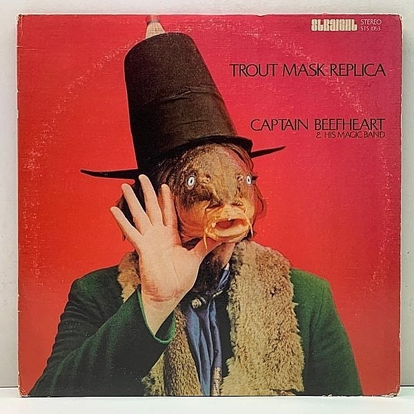 レコードメイン画像：【稀少なインサート付き】2LP Pinkラベ US初期プレス CAPTAIN BEEFHEART Trout Mask Replica ('69 Straight) FRANK ZAPPAプロデュース