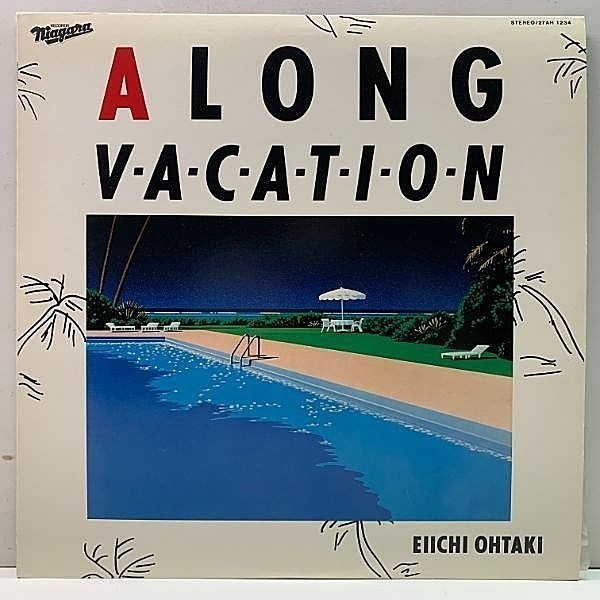 レコードメイン画像：美品 LP 大滝詠一 ロング・バケイション A Long Vacation ('81 Niagara) スピーチ バルーン、君は天然色 ほか 邦ポップス 金字塔！解説付き