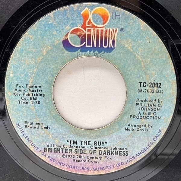 放送大学 割引 BRIGHTER SIDE OF DARKNESS / Love Jones (7) / 20thCentury 邦楽