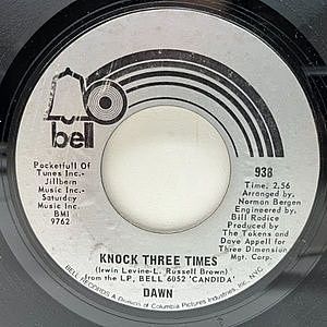 レコード画像：DAWN / Knock Three Times / Home