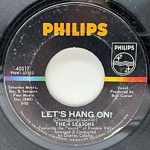 レコード画像：FOUR SEASONS / Let's Hang On!