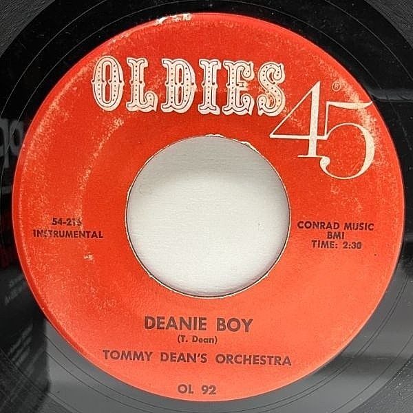 レコードメイン画像：USオリジ 7インチ TOMMY DEAN'S ORCHESTRA Deanie Boy / PAUL EVANS Midnite Special ('64 Oldies 45) インストR&B 変拍子ロカビリー 45RPM