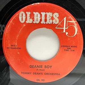 レコード画像：TOMMY DEAN'S ORCHESTRA / PAUL EVANS / Deanie Boy / Midnite Special