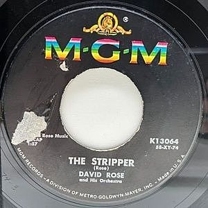 レコード画像：DAVID ROSE / The Stripper / Ebb Tide