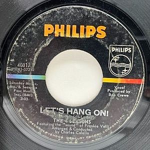 レコード画像：FOUR SEASONS / Let's Hang On!