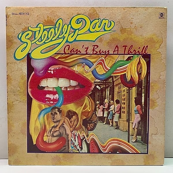 レコードメイン画像：初版 マルチ箱・黒ラベル ABCリム表記 USオリジナル STEELY DAN Can't Buy A Thrill ('72 abc) スティーリ・ダン 1st 名盤