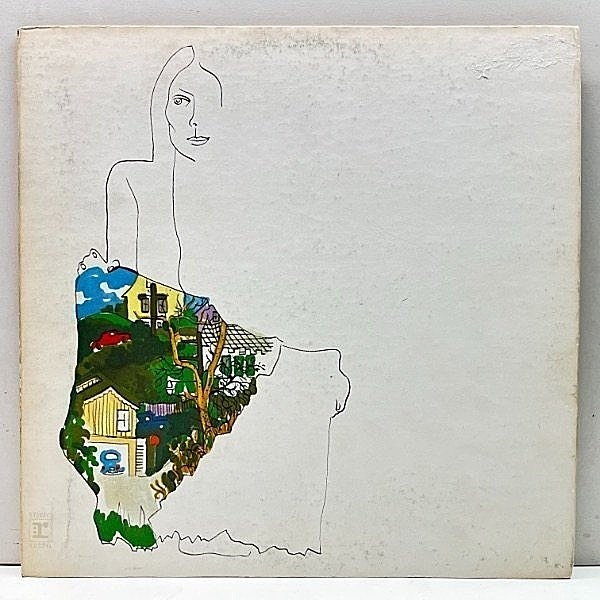 レコードメイン画像：ほぼ美盤!! US初期 Wマーク無し 手書きBG刻印 JONI MITCHELL Ladies Of The Canyon ('70 Reprise) ジョニ・ミッチェル Big Yellow Taxi