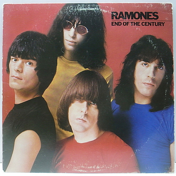 レコードメイン画像：良品!! USオリジナル RAMONES End Of The Century ('80 Sire) PHIL SPECTOR／プロデュース傑作5th ラモーンズ LP