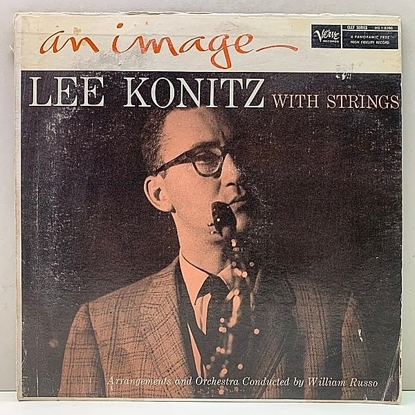 レコードメイン画像：良好盤!! USオリジナル MONO 初版トランペッター 深溝 LEE KONITZ An Image (Verve MG V-8286) w/ Lou Stein, Billy Bauer, Gene Orloff