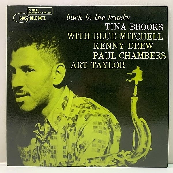 レコードメイン画像：【非売品】日オンリー 限定プロモ TINA BROOKS Back To The Tracks (Blue Note BLP 4052) ティナ・ブルックス 未発表音源 LTD. Promo