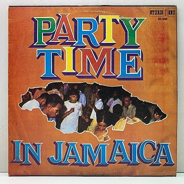 レコードメイン画像：【秘蔵レアチューン含む全12曲】JAオリジナル VARIOUS Party Time In Jamaica ('69 Studio One) ROCKSTEADY コンピ LARRY & ALVIN, CABLES