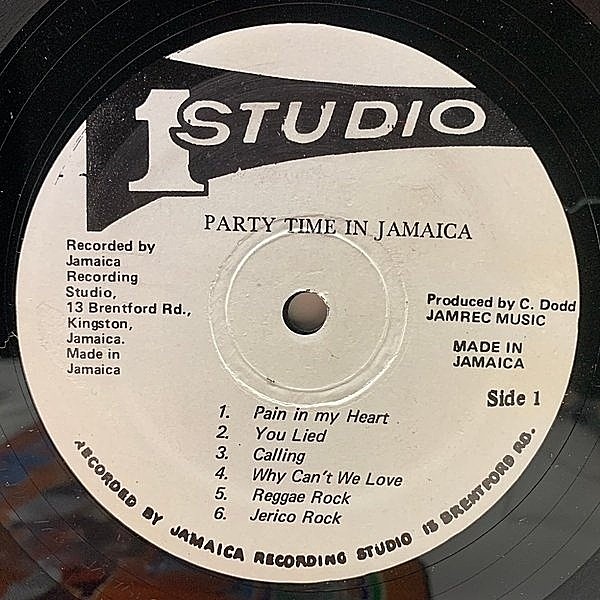 洋楽 Studio One, LP Set VARIOUS / Party Time In Jamaica (LP) / Studio One | WAXPEND