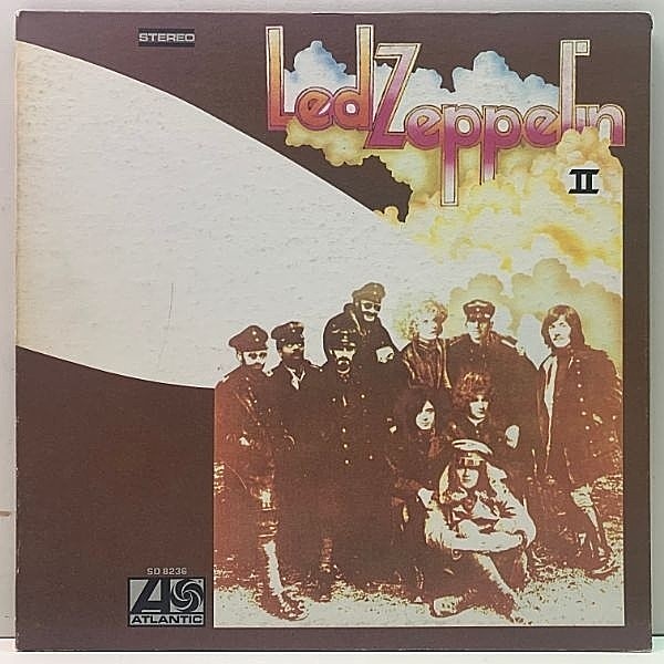 レコードメイン画像：レアな美盤!! USオリジナル W無し 1841BROADWAYアド LED ZEPPELIN II ('69 Atlantic SD 8236) レッド・ツェッペリン [手書きAT, W, LW, P]