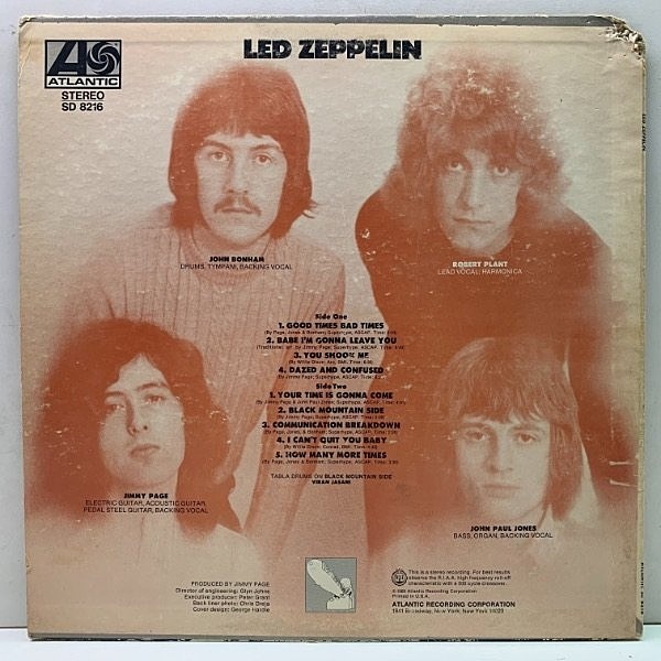 LED ZEPPELIN / I (LP) / Atlantic | WAXPEND RECORDS