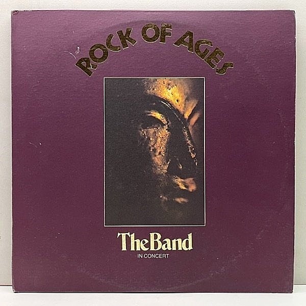 レコードメイン画像：レアな美盤!!【全面 RL刻印】USオリジナル 2LP 朱的ラベ THE BAND Rock Of Ages ('72 Capitol) arr. ALLEN TOUSSAINT 絶頂期のライヴ