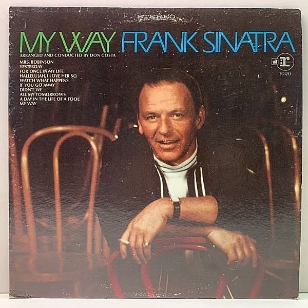 レコードメイン画像：US初期 2色ラベル FRANK SINATRA My Way ('69 Reprise) フランク・シナトラ／マイ・ウェイ LP 大名盤