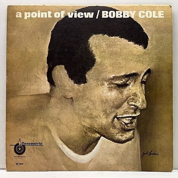 レコードメイン画像：【MONO】自主制作 USオリジナル BOBBY COLE A Point Of View ('67 Concentric) 米モノラル 初回プレス A Perfect Day ほか