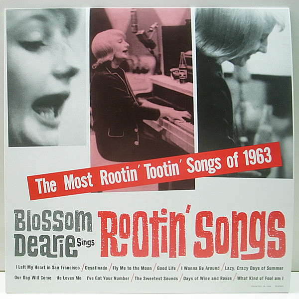 レコードメイン画像：美品!! 販促/企画モノ ボーナス7付き BLOSSOM DEARIE Sings Rootin Songs / 国内 限定アナログ 再発