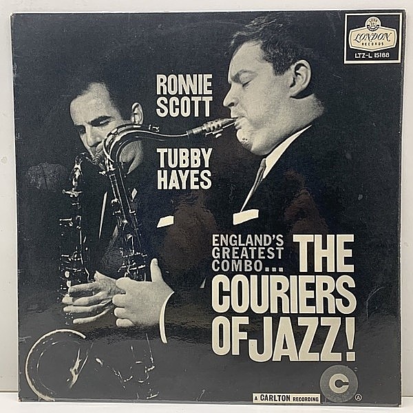 レコードメイン画像：入手難!! 美品 UKオリジナル 深溝 MONO FBコート RONNIE SCOTT And TUBBY HAYES The Couriers Of Jazz (London LTZ-L 15188) 試聴