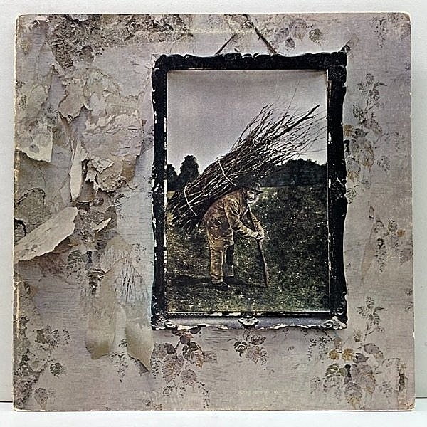 レコードメイン画像：【PORKY & PECKO DUCK】USオリジ 初回BROADWAYリム LED ZEPPELIN IV ('71 Atlantic) 米Record Club レッド・ツェッペリン 天国への階段