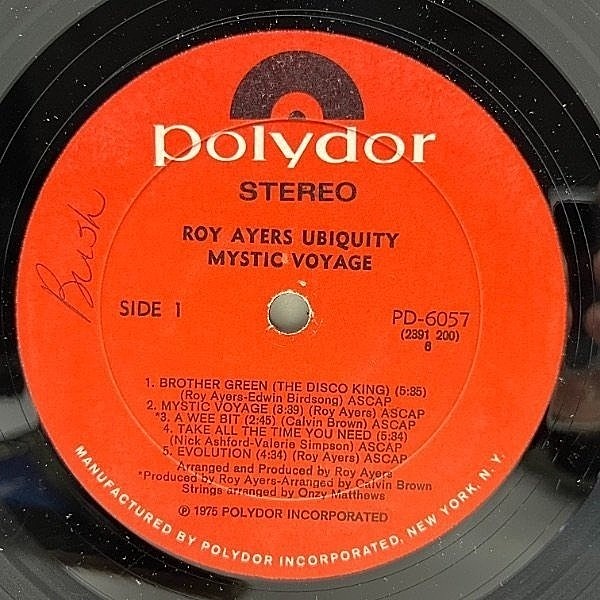 ROY AYERS / Mystic Voyage (LP) / Polydor | WAXPEND RECORDS
