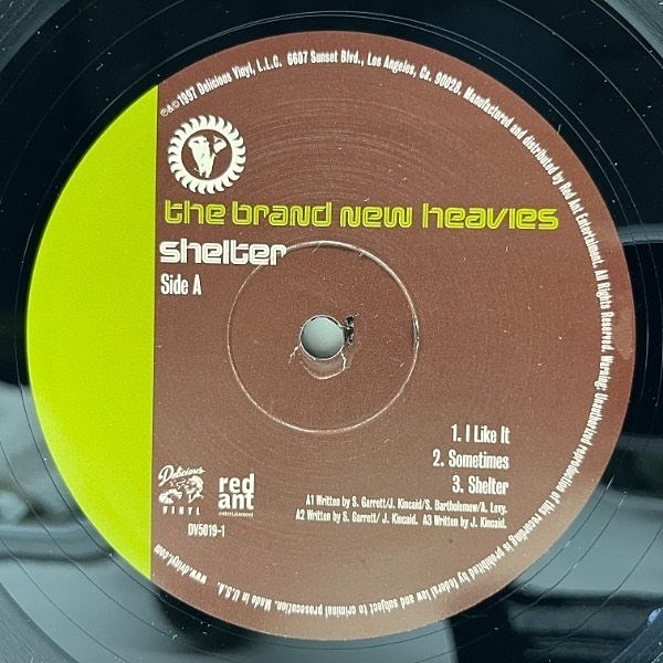 BRAND NEW HEAVIES / Shelter (LP) / Delicious Vinyl | WAXPEND BRAND NEW HEAVIES / Shelter (LP) / Delicious Vinyl | WAXPEND