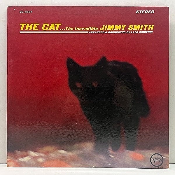 レコードメイン画像：良好盤!!【VANGELDER刻印／コーティング】USオリジナル JIMMY SMITH The Cat ('64 Verve) KENNY BURRELL, GEORGE DUVIVIER ほか