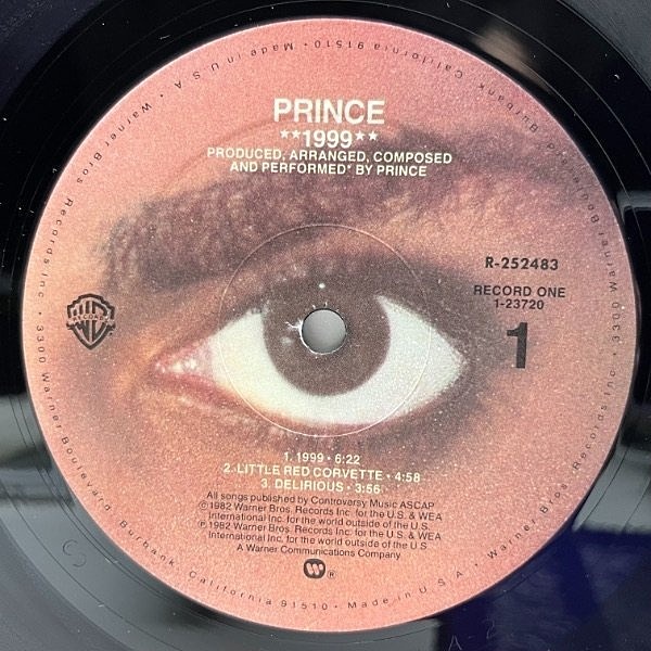 ［名盤］Prince / 1999 LPレコード　ダンス　ポップ　ブラック Prince – 1999 – 2 x Vinyl (LP, Album + 2 more), 1982