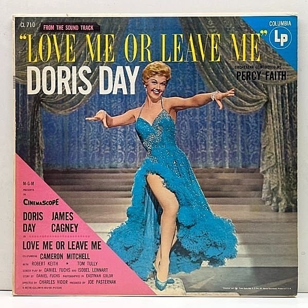 レコードメイン画像：レアな美品!! MONO 6eyeラベ US初期プレス DORIS DAY Love Me Or Leave Me ('55 Columbia) ドリス・デイ 情欲の悪魔 米 モノラル