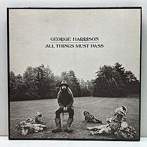 ジョージハリスン　ALL THINGS MUST PASS レコード 赤盤 ジョージ・ハリスン / ALL THINGS MUST PASS（赤盤,AP-90160）（L