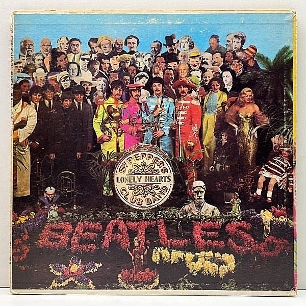 レコードメイン画像：美再生!! MONO 虹ラベ USオリジナル THE BEATLES Sgt. Pepper's Lonely Hearts Club Band ('67 Capitol) 初回 米 モノラル LP