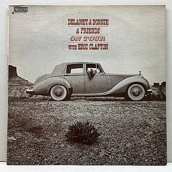 レコードメイン画像：美盤!! USオリジナル DELANEY & BONNIE & FRIENDS with ERIC CLAPTON On Tour ('70 ATCO) 米 初版BROADWAY デイヴ・メイソン 参加