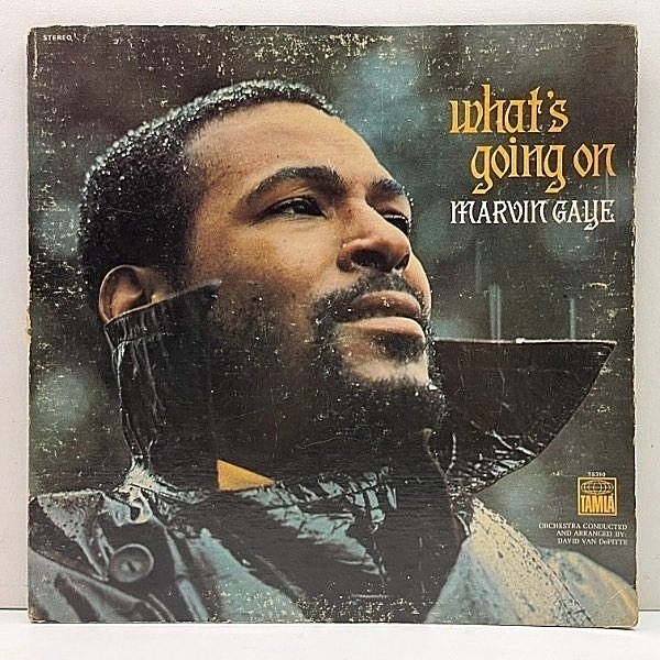 レコードメイン画像：レアな溝あり!! USオリジナル MARVIN GAYE What's Going On ('71 Tamla T 310) マービン・ゲイ／ホワッツ・ゴーイン・オン 愛のゆくえ LP