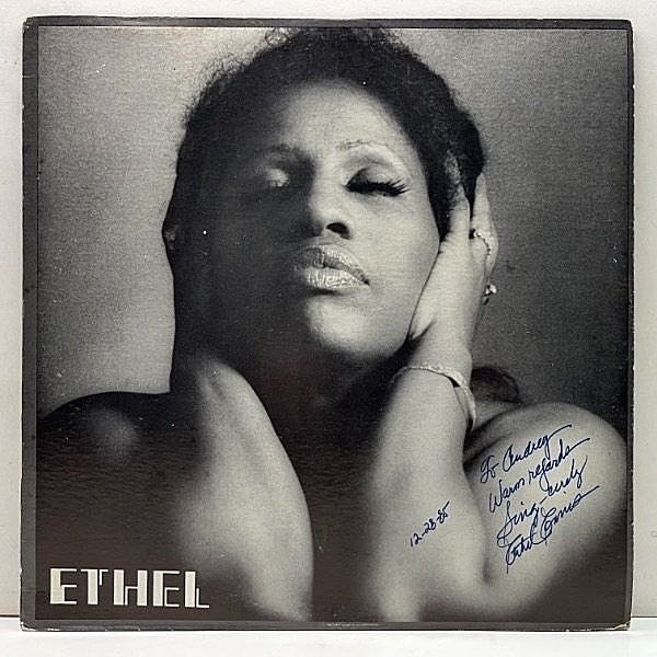 レコードメイン画像：入手難!! 自主制作【直筆サイン】USオリジナル ETHEL ENNIS Live At The Maryland Inn ('80 EnE) エセル・エニス 傑作ライヴ Rare Groove