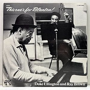 レコード画像：DUKE ELLINGTON / RAY BROWN / This One's For Blanton