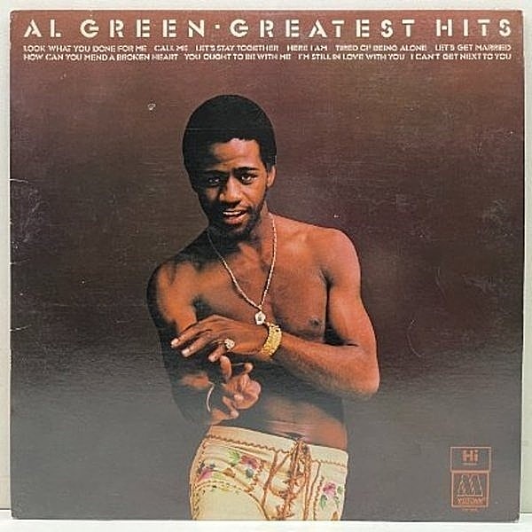 レコードメイン画像：良好品!! USプレス AL GREEN Greatest Hits ('82 Motown) Let's Stay Together 収録 アル・グリーン／グレイテスト・ヒッツ