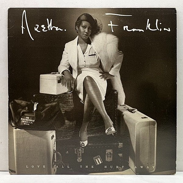 レコードメイン画像：USオリジナル STERLING刻印 ARETHA FRANKLIN Love All The Hurt Away ('81 Arista) GEORGE BENSON 参加 アレサ・フランクリン