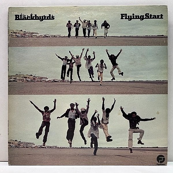 レコードメイン画像：美盤!! USオリジナル BLACKBYRDS Flying Start ('74 Fantasy) 古典 Blackbyrds' Theme, The Baby ほか ドラムブレイク／サンプリング