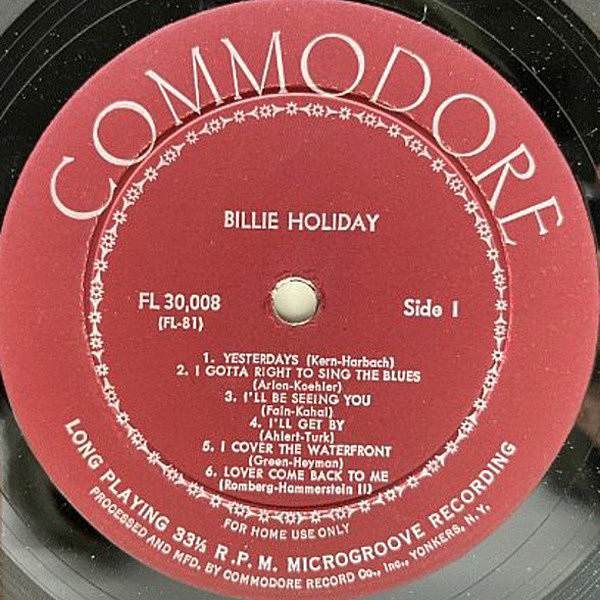 ビリー・ホリデイ（Billie Holiday）/ レディ・イン・サテン (LP