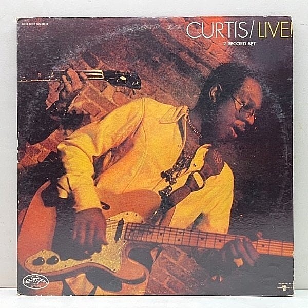 レコードメイン画像：USオリジナル 2LP 米プレス CURTIS MAYFIELD Live ('71 Curtom) カーティス・メイフィールド NY, BITTER ENDでのライヴ最高傑作 ※特価