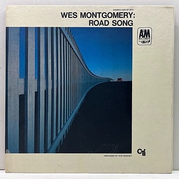 レコードメイン画像：USオリジナル VANGELDER刻印 コーティング仕様 WES MONTGOMERY Road Song ('68 A&M) w/ Herbie Hancock, Hank Jones ほか