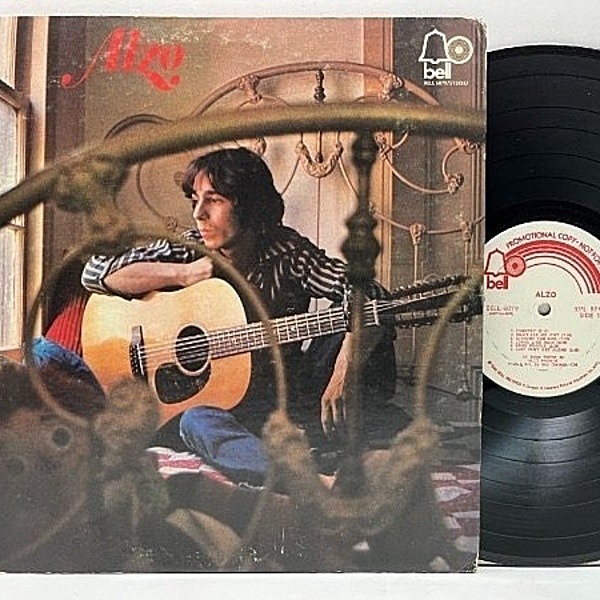 レコードメイン画像：Cut無し!良好盤! 白プロモ US初期プレス ALZO S.T ('72 Bell 6079) 米 SSW アルゾ・フロンテ Diffジャケ BellSound刻印 手書きsf刻印