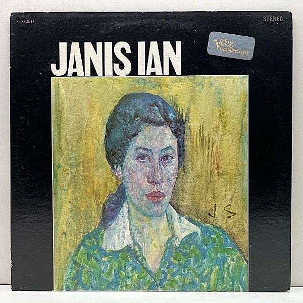 レコードメイン画像：MONO 美盤!! Folkways表記 USオリジナル JANIS IAN 1st ('67 Verve FT 3017) ジャニス・イアン Society's Child とらわれの恋