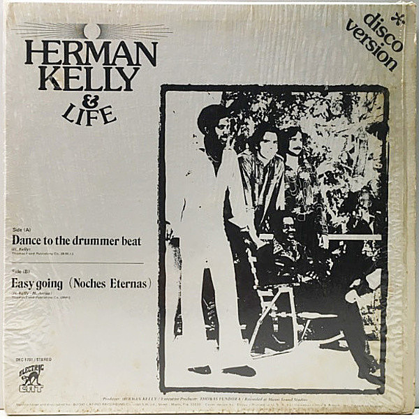 レコードメイン画像：【Ultimate Breaks & Beats】USオリジナル HERMAN KELLY & LIFE Dance To The Drummer Beat - Disco Ver. ('78 Electric Cat)