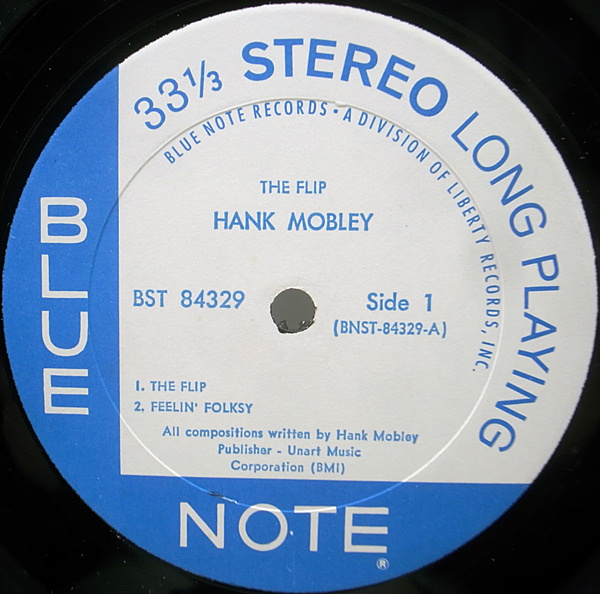 HANK MOBLEY / The Flip (LP) / Blue Note | WAXPEND RECORDS