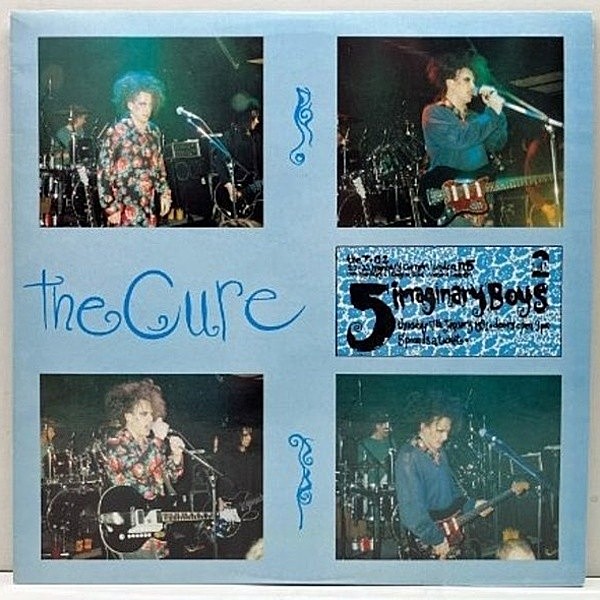 レコードメイン画像：美品!! UKプレス Unofficial盤 THE CURE 5 Imaginary Boys ('91) ザ・キュアー 1991年1月17日ライブ録音 レア