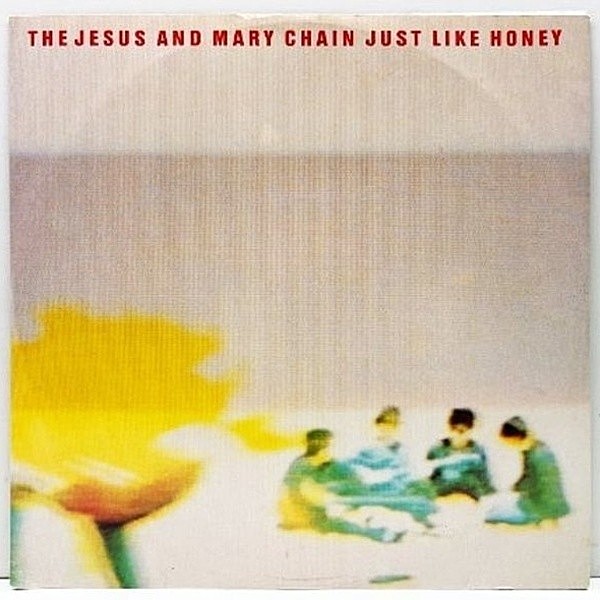 レコードメイン画像：美盤!! 12インチ UKオリジナル JESUS & MARY CHAIN Just Like Honey ('85 Blanco Y Negro) PSYCHOCANDY デモver.収録 ジザメリ 45RPM.