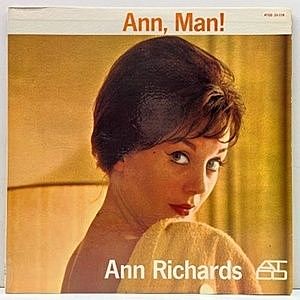 レコード画像：ANN RICHARDS / Ann, Man!