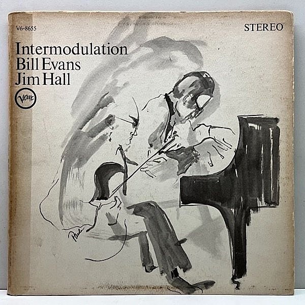 レコードメイン画像：【VANGELDER刻印】USオリジナル BILL EVANS & JIM HALL Intermodulation ('66 Verve) 美しい寛ぎのインタープレイ